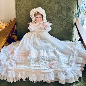 China Doll- Ken Shader #77.  Sweet Face, hair is silky.  In perfect condition.